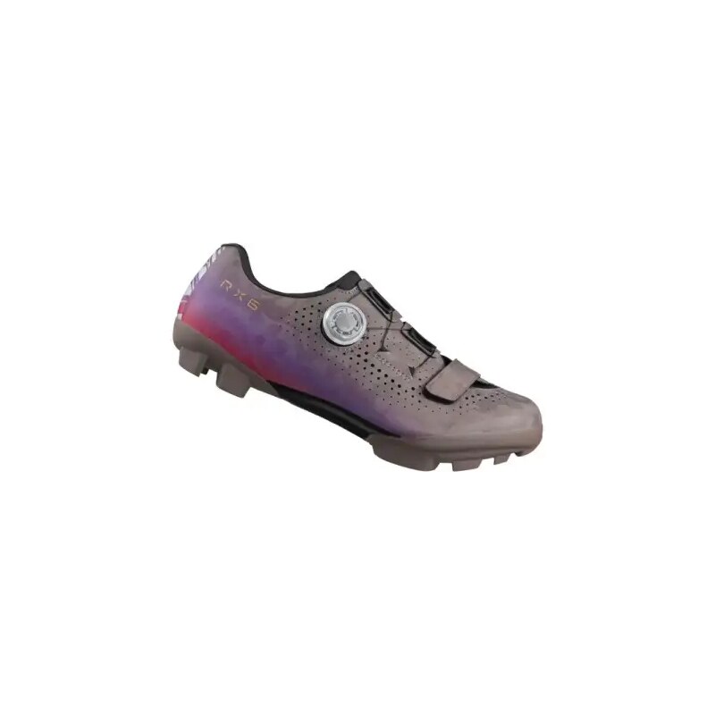 Shimano SH-RX600 dámské gravel tretry šedá/lila vel. 43 114480623