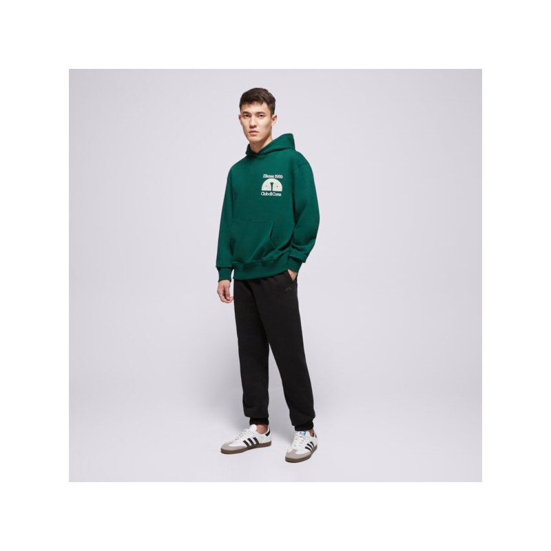Ellesse Mikina S Kapucí Club Di Corsa Dgreen Hoodie Pánské Oblečení Mikiny SHB23148502