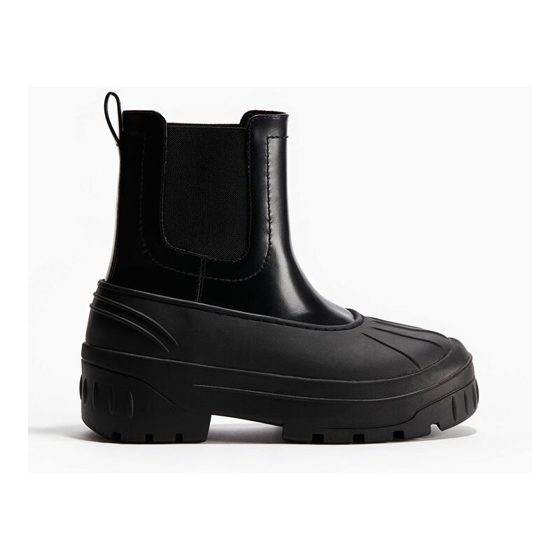 H&M - Pevné zateplené boty - černá 109349260
