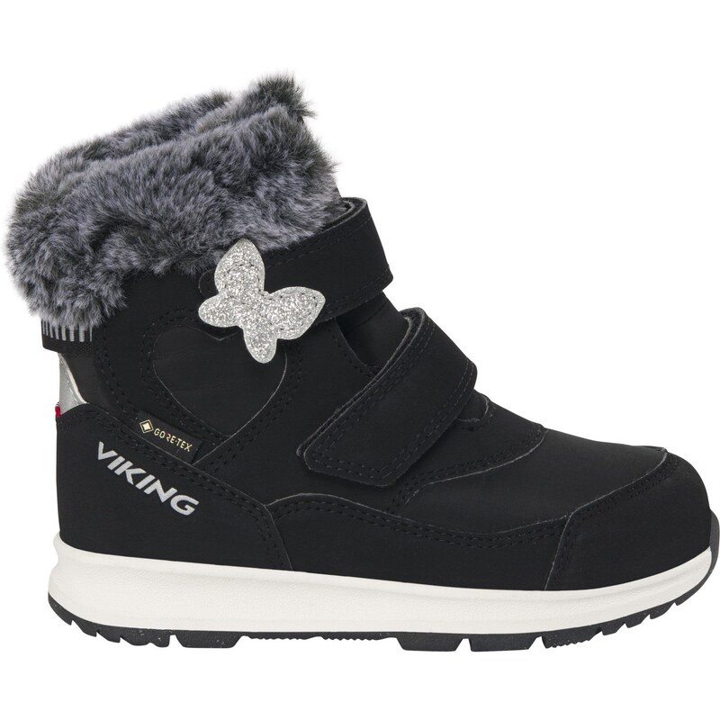 Dětská zimní obuv Viking 3-95000-2 Belle Butterfly Warm GTX 2V Black 109349360