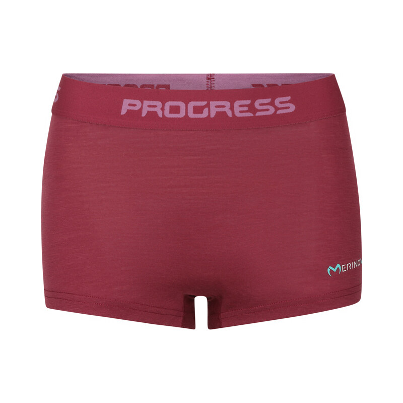 Dámské merino boxerky PROGRESS MW SKNZ 170 ostružinová 109349615