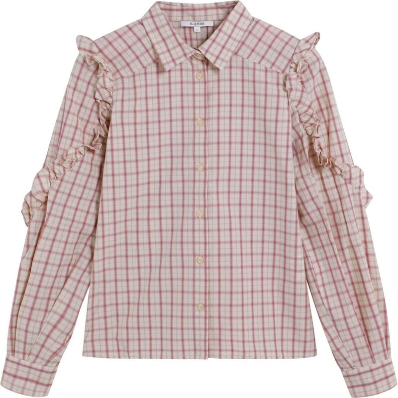 Scalpers Tričko pink / růžová 109352307
