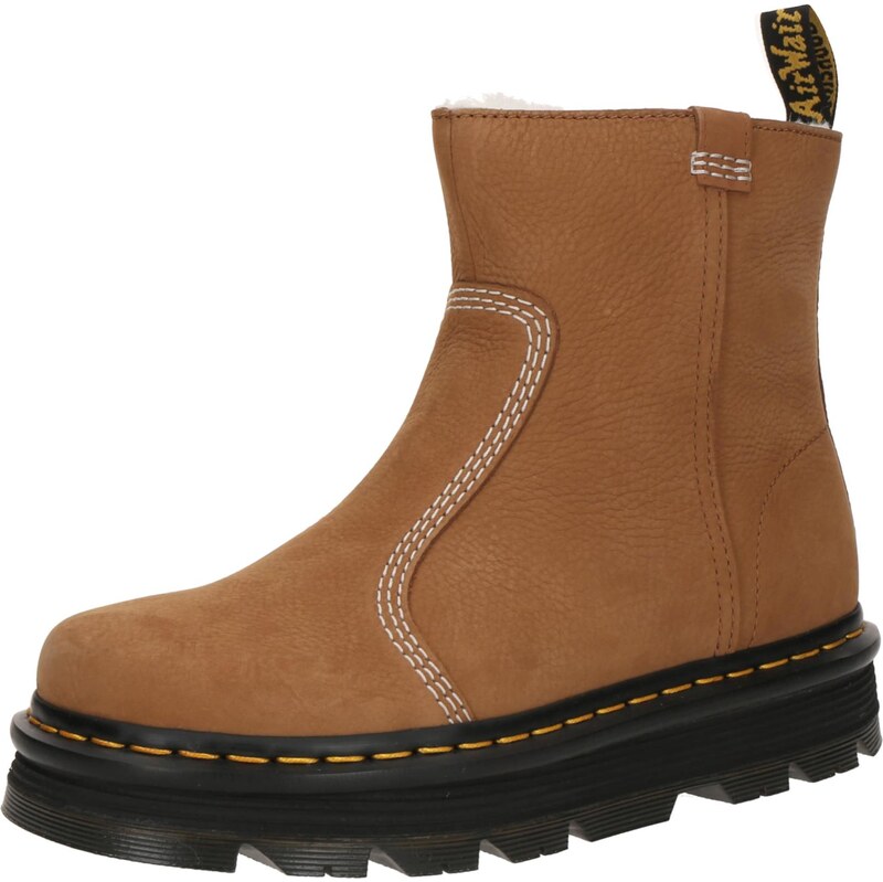Dr. Martens Kozačky 'Zebzag Rigger' hnědá