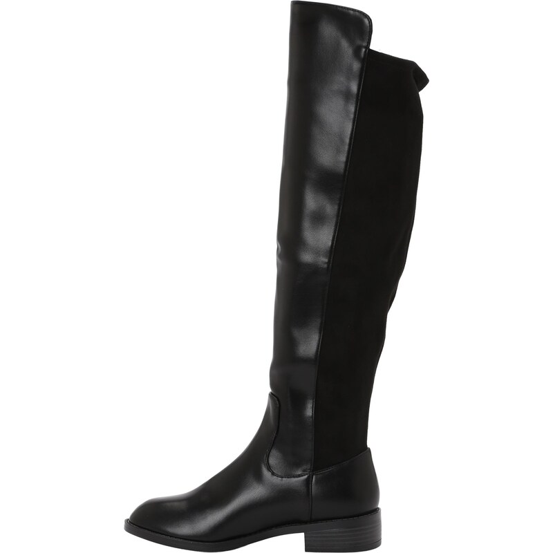 STEVE MADDEN Kozačky nad kolena 'Xcursion' černá