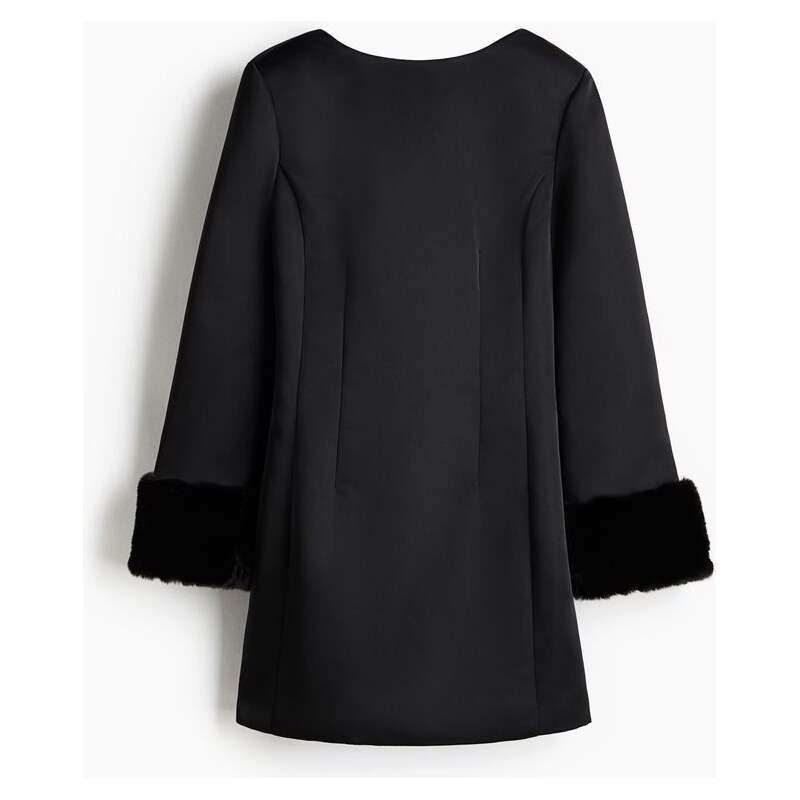 H&M - Šaty odhalující záda - Černá