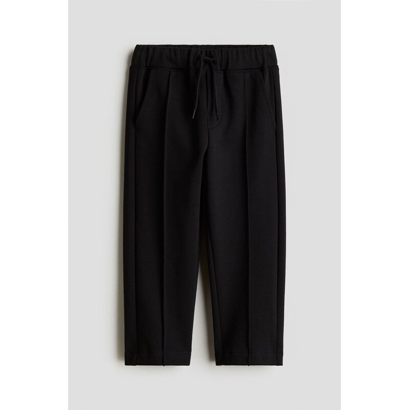 H&M - Kalhoty joggers puky - Černá