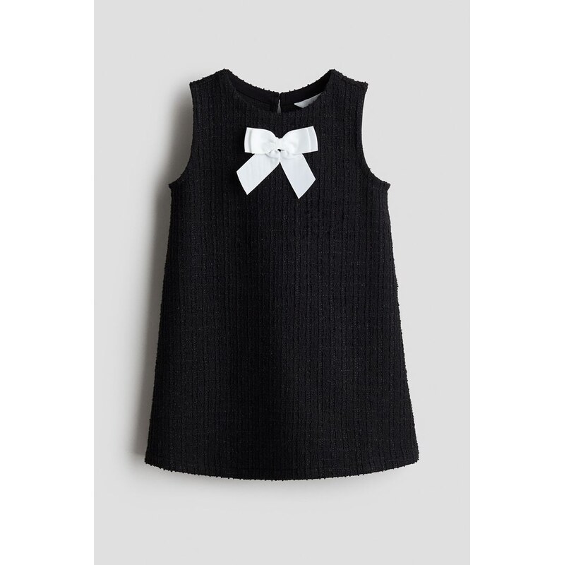 H&M - Šaty z žerzeje buklé - Černá