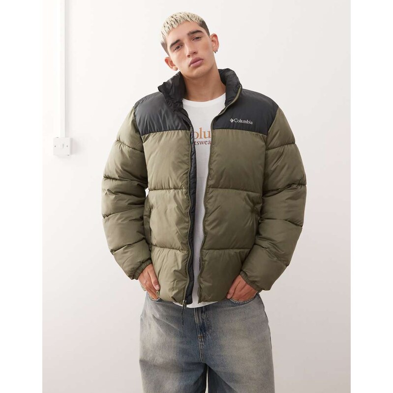 Columbia Puffect III puffer coat in green