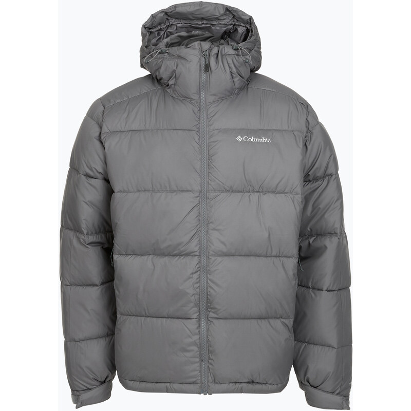 Pánská zateplená bunda Columbia Pike Lake II Hooded city grey
