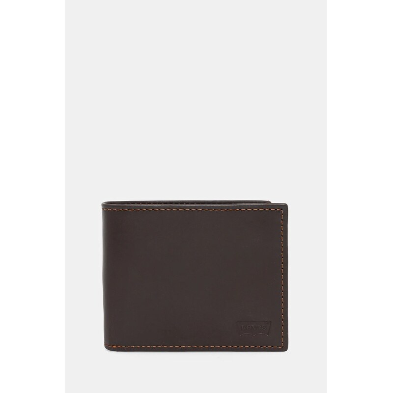 Levis - Kožená peněženka LEVIS CASUAL CLASSICS HUNTE COIN BIFOLD