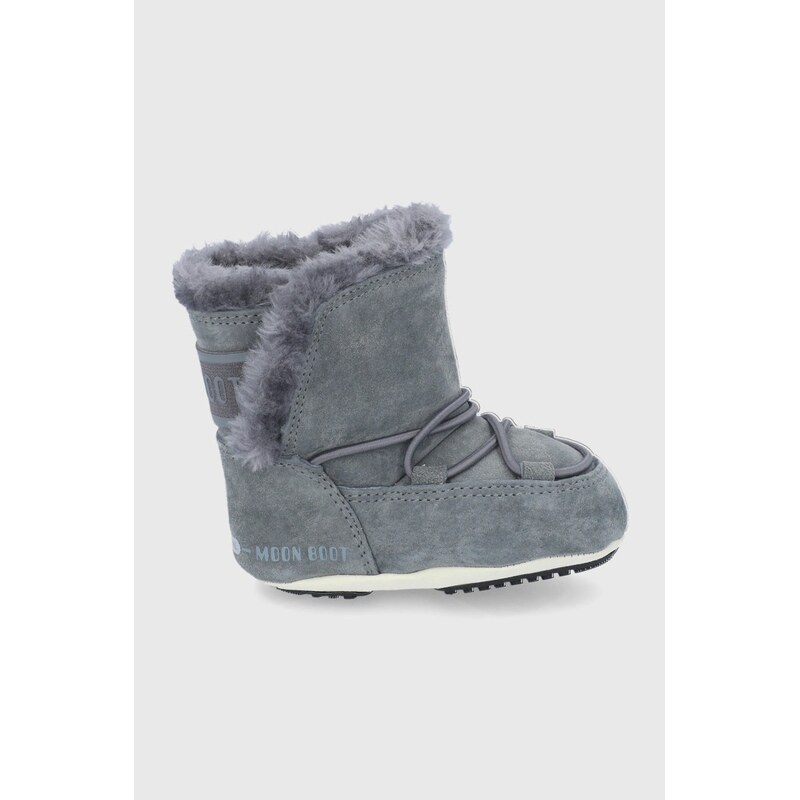 Moon Boot Dětské semišové sněhule Moon Boot