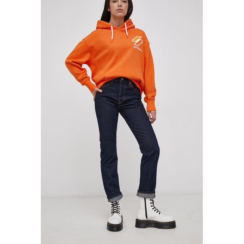Levis Bavlněné džíny Levis 501 JEANS FOR WOMEN