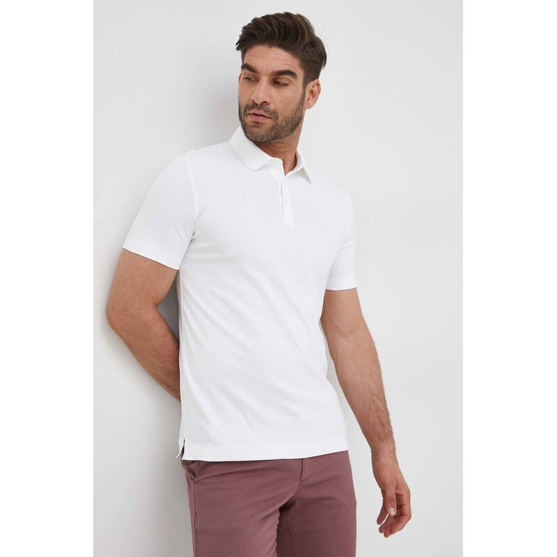 BOSS polo pánské bavlněné