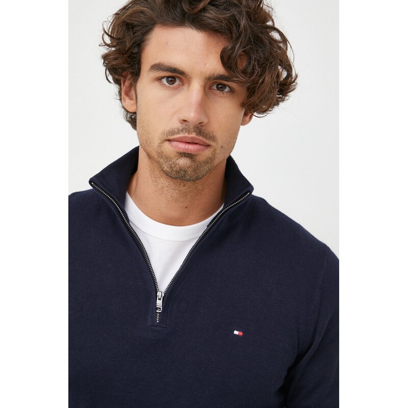 Tommy Hilfiger Svetr s příměsí kašmíru Tommy Hilfiger