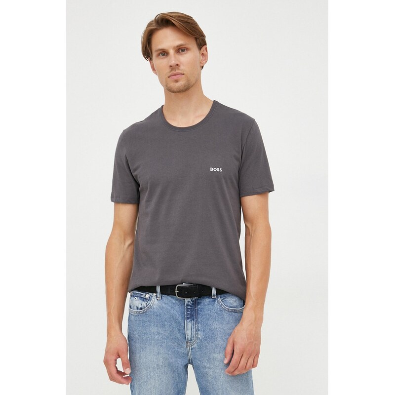 BOSS Bavlněné tričko BOSS TShirt RN 3P Classic
