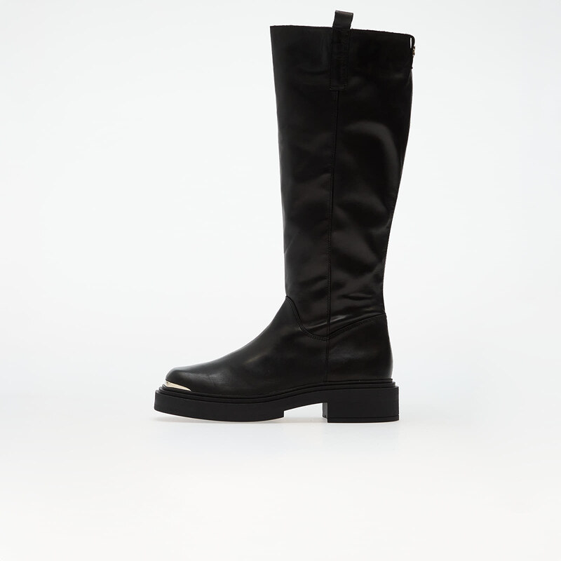 Steve Madden Constance Black Leather