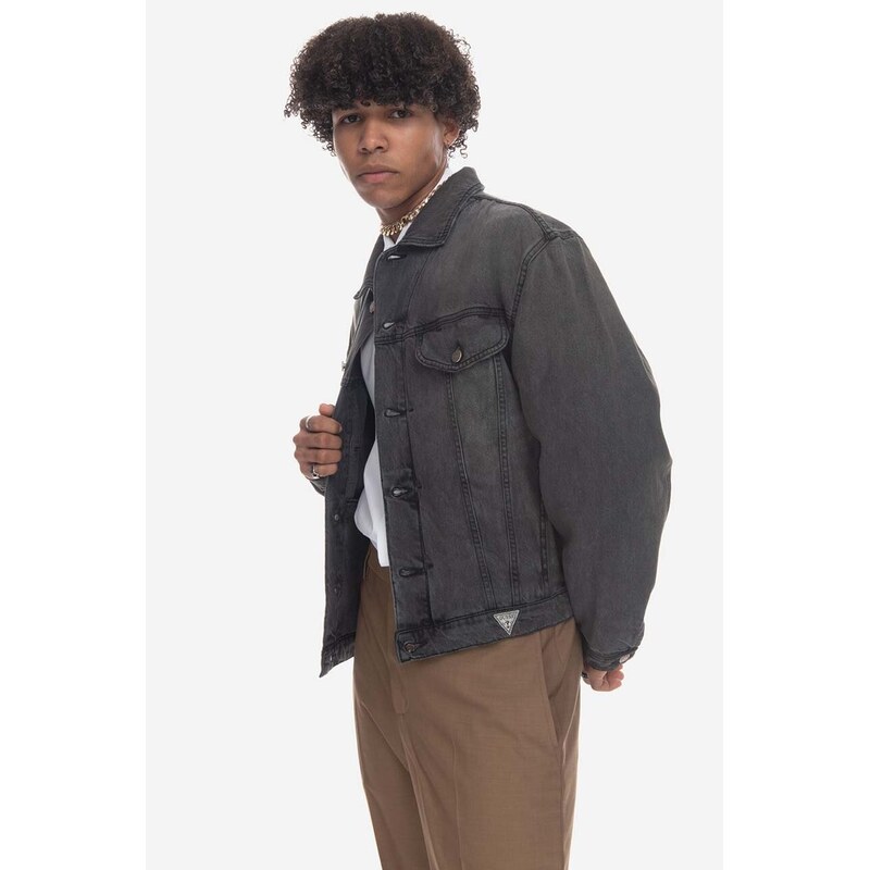 Guess U.S.A. Džínová bunda Guess Vintage Denim Jacket