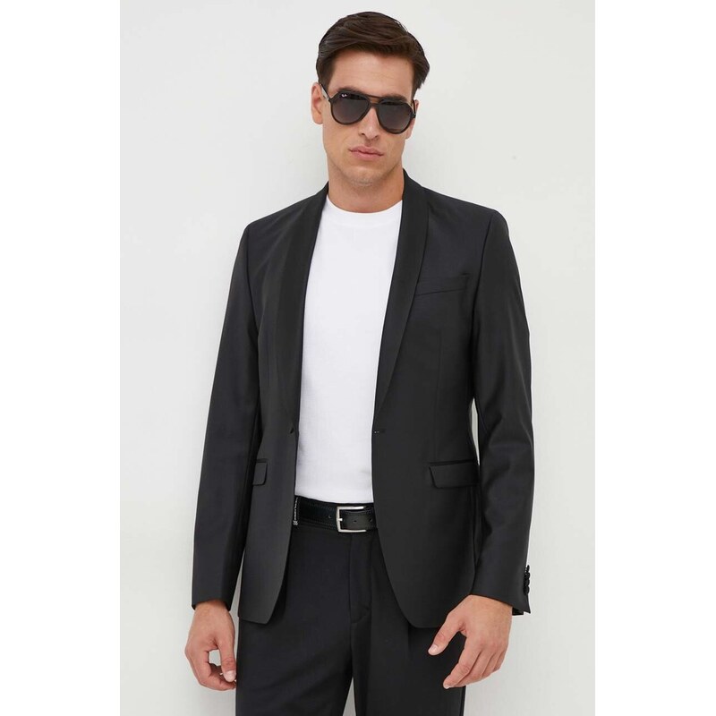 Karl Lagerfeld Vlněná bunda Karl Lagerfeld