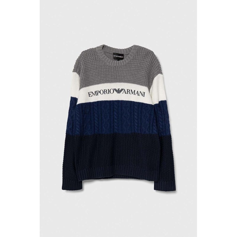Emporio Armani Dětský vlněný svetr Emporio Armani