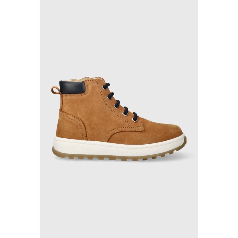 Pom Dapi Dětské kožené polobotky Pom Dapi FLOW BOOTS