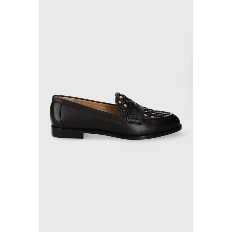 Kožené mokasíny Lauren Ralph Lauren Wynnie II 88029783