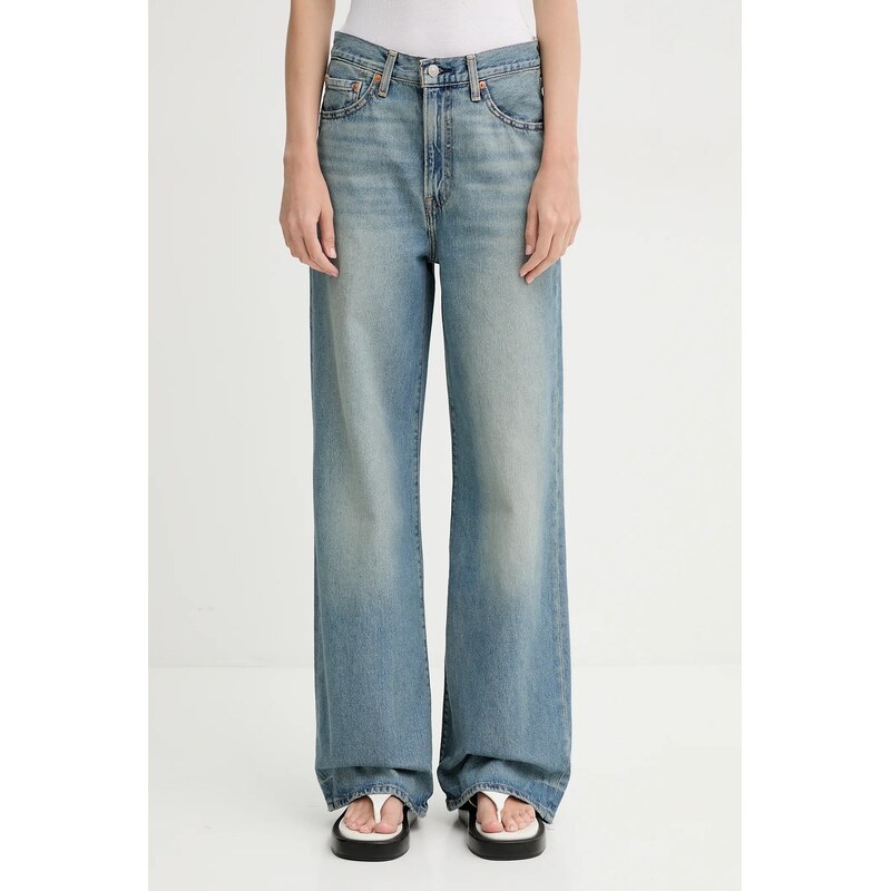 Levis wide leg džíny dámské RIBCAGE WIDE LEG