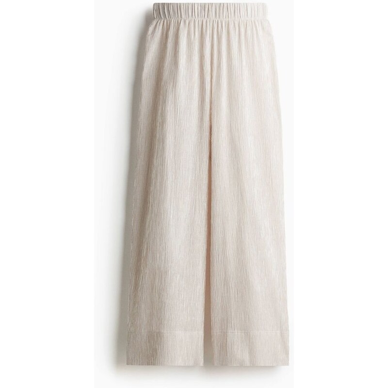 H&M - Široké kalhoty - bílá 108135398