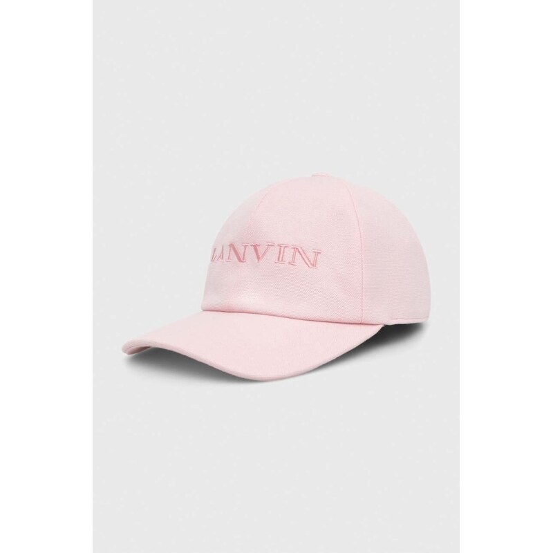 Bavlněná baseballová čepice Lanvin 90899225
