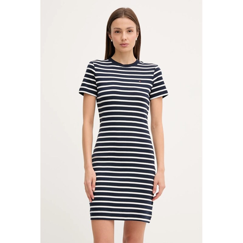 Bavlněné šaty Tommy Hilfiger 106809420