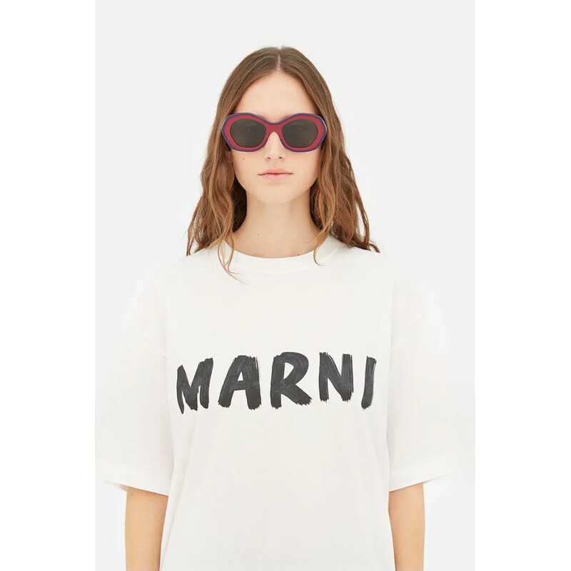 Marni Sluneční brýle Marni Ulawun Vulcano Bordeaux