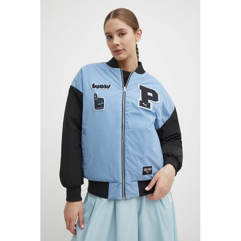 Oboustranná dětská bomber bunda Puma PUMA X SOPHIA CHANG 92008764