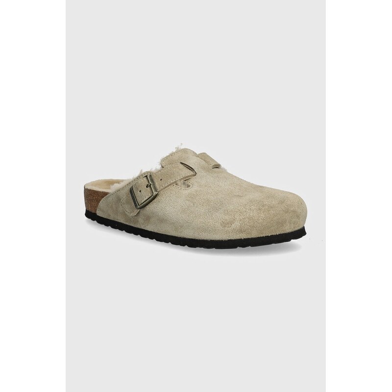 Birkenstock Pantofle Birkenstock Boston Shearling