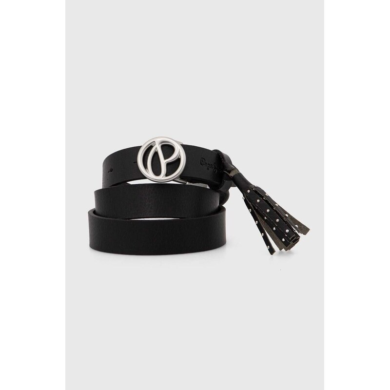 Pepe Jeans Kožený pásek Pepe Jeans ATHENAS BELT