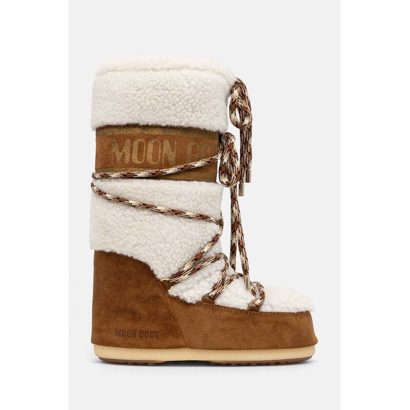 Semišové sněhule Moon Boot MB ICON SHEARLING 95896646