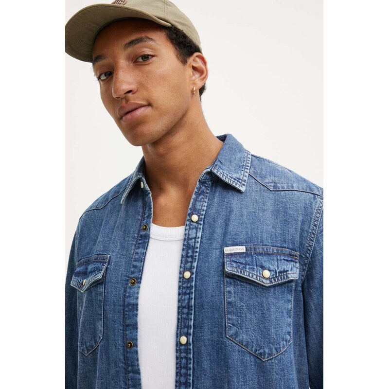 Guess Jeans Džínová košile Guess Jeans