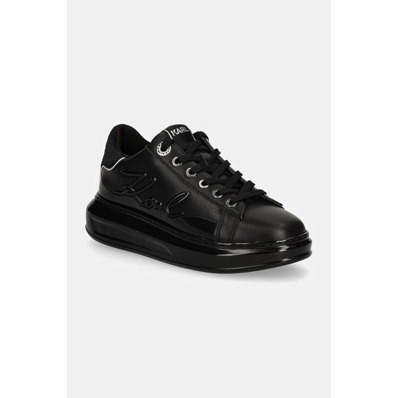 Karl Lagerfeld Kožené sneakers boty Karl Lagerfeld KAPRI