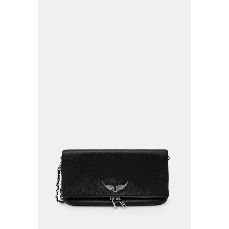 Zadig&Voltaire taška dámská kožená ROCK GRAINED LEATHER