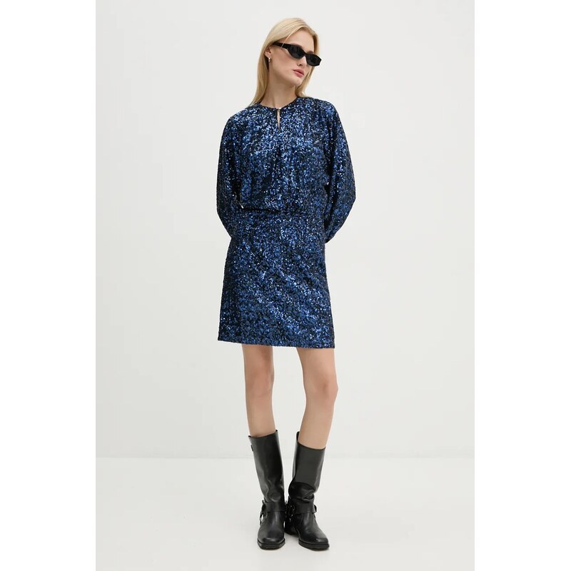 Zadig&Voltaire Šaty s příměsí hedvábí ZADIG&VOLTAIRE