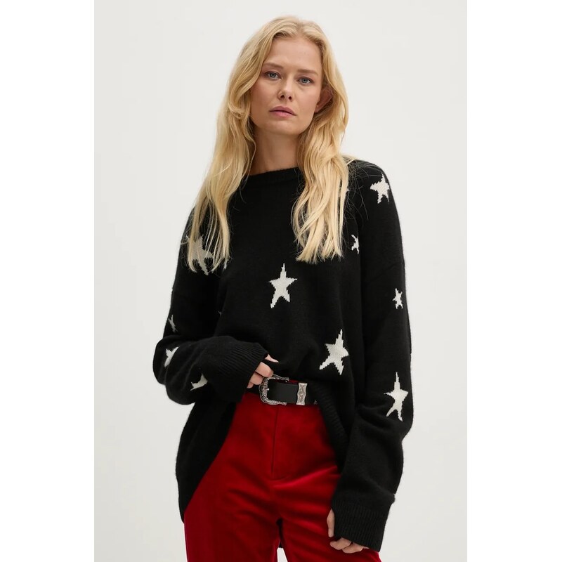 Zadig&Voltaire Kašmírový svetr ZADIG&VOLTAIRE