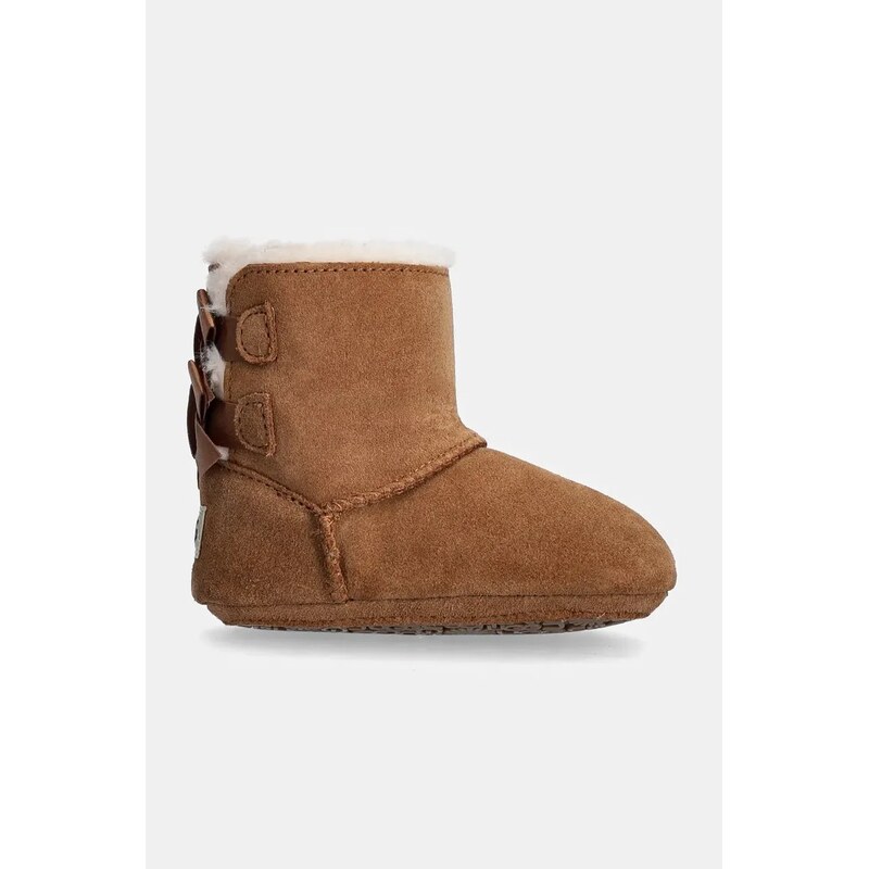 UGG Kojenecké semišové boty BABY BAILEY BOW