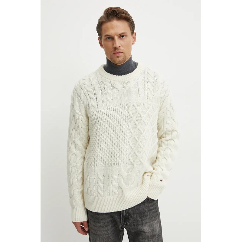 Vlněný svetr Tommy Hilfiger