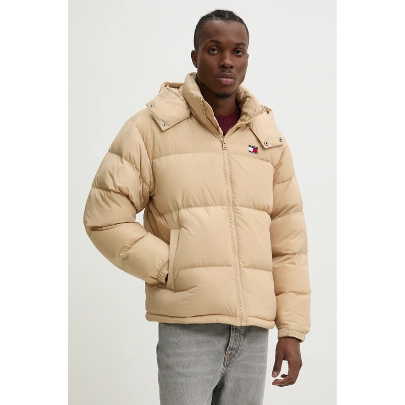 Péřová bunda Tommy Jeans