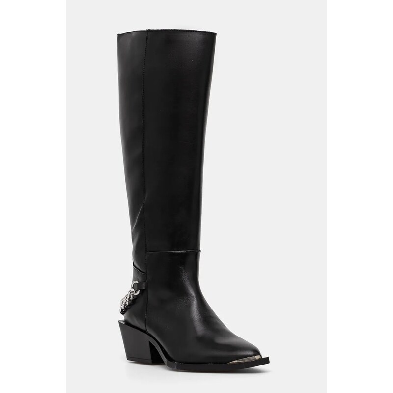 Kožené kozačky Steve Madden Xayenne 100483939