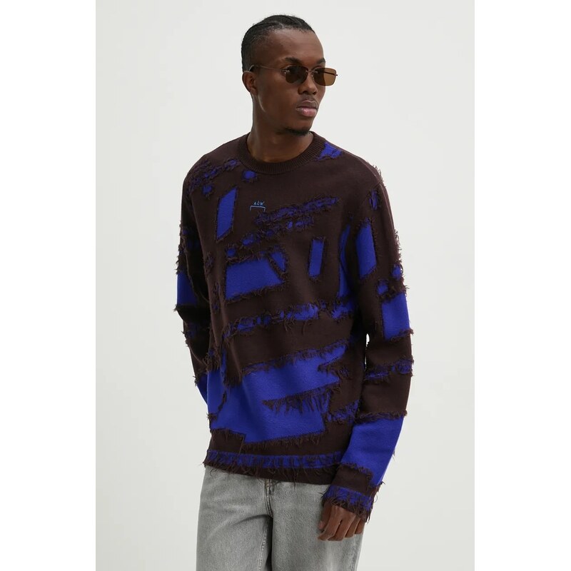 A-COLD-WALL* Vlněný svetr A-COLD-WALL* Frontage Knit Crewneck