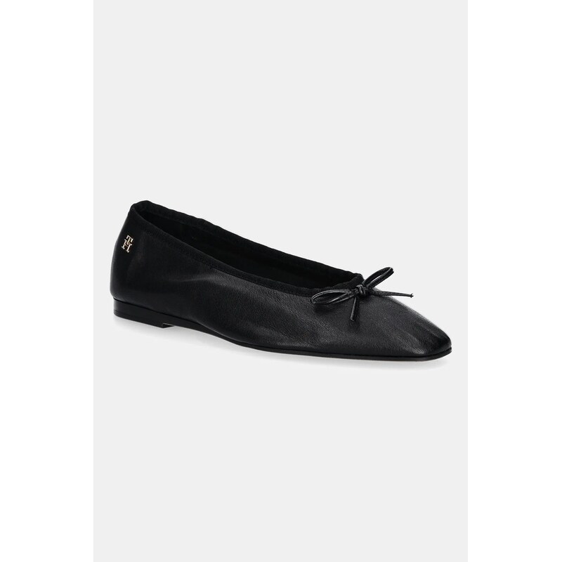 Tommy Hilfiger Kožené baleríny Tommy Hilfiger BALLERINA SOFT
