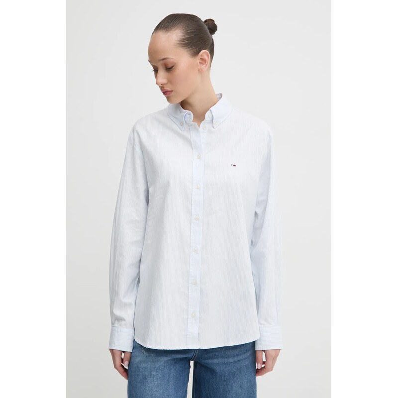 Tommy Jeans košile dámská bavlněná