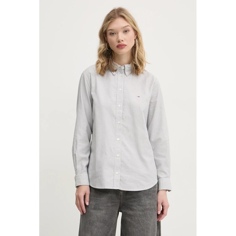 Tommy Jeans košile dámská bavlněná 102347986