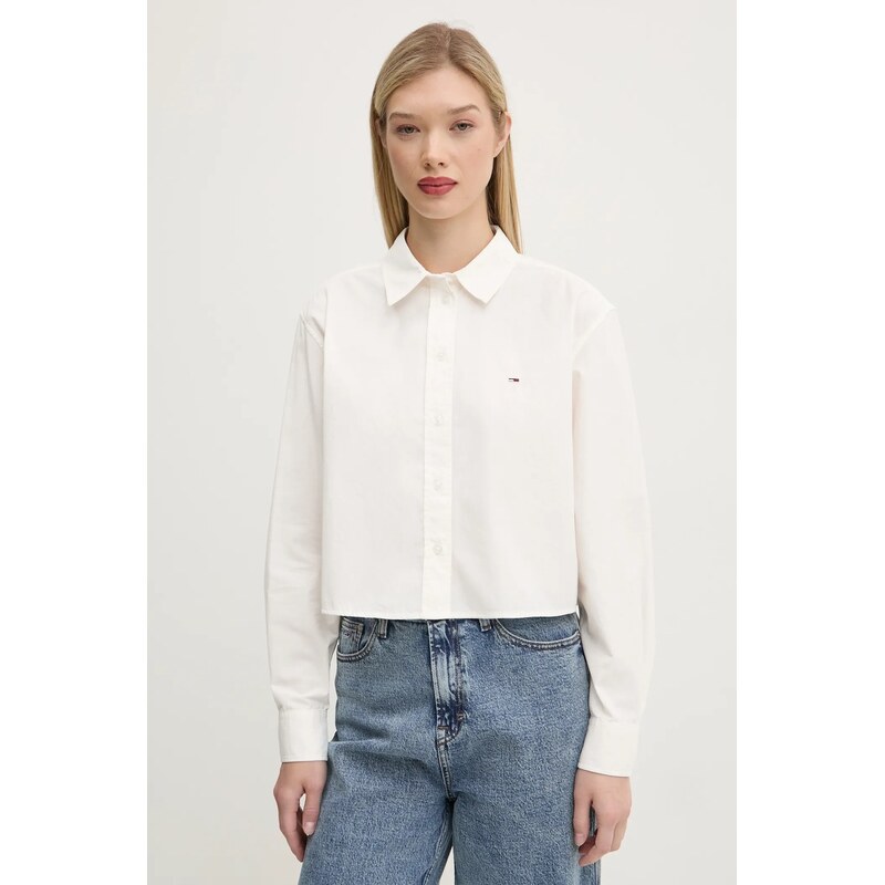 Bavlněná košile Tommy Jeans 102274598