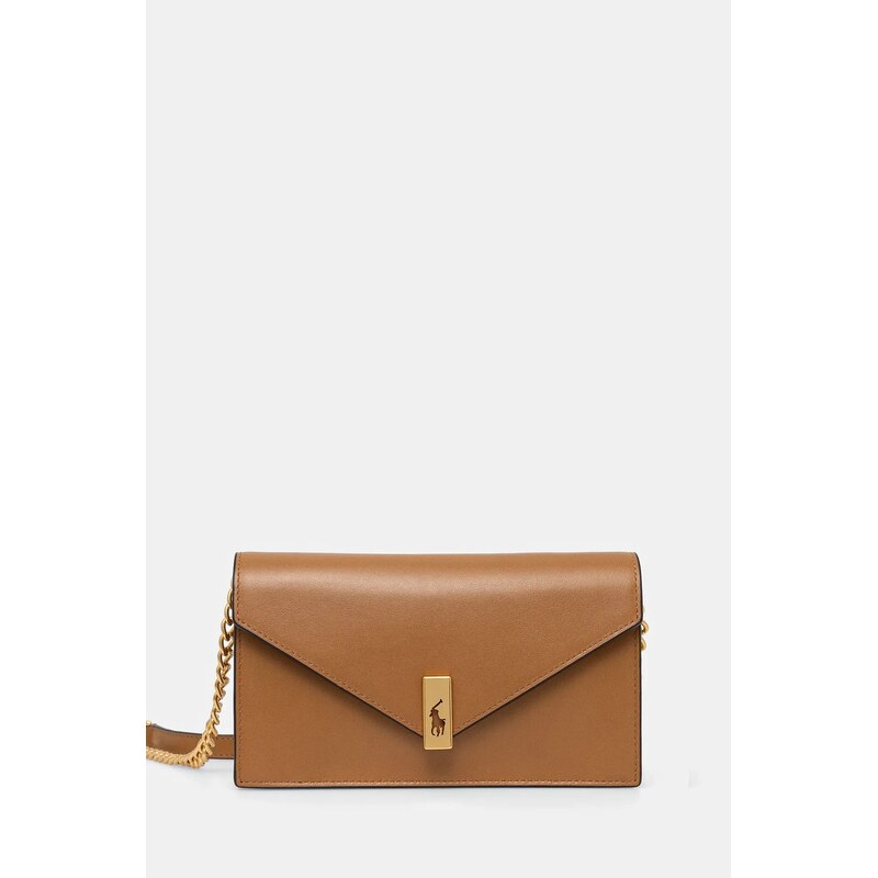 Kožená kabelka Polo Ralph Lauren 102676315