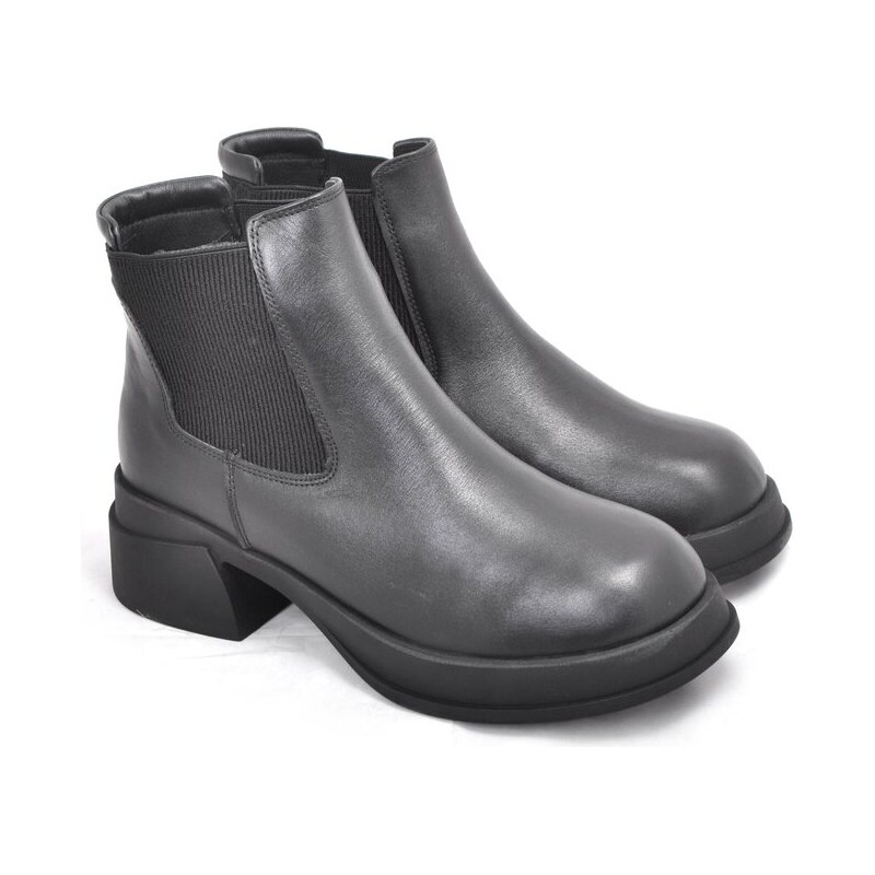 Dámská kotníková obuv PS SIMONE 25-1301 černá 108436237
